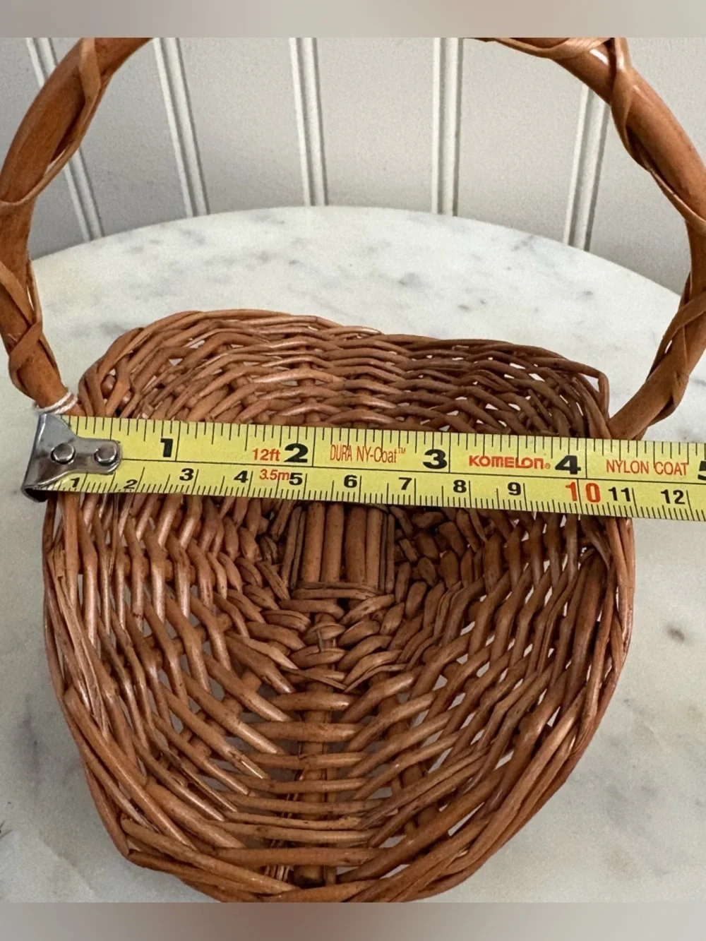 NEW Vintage Small Decorative Basket Cottagecore Farmhouse Country Traditional - Picture 11 of 12